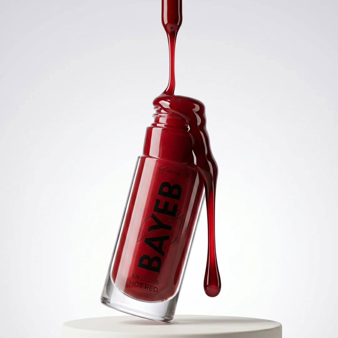 Hot Red Lip Gloss