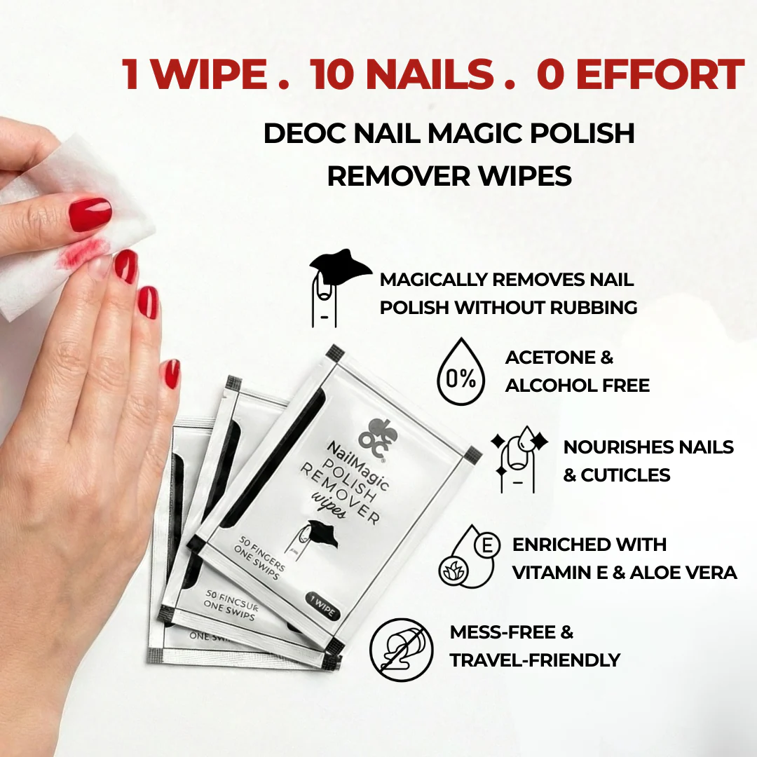 NailMagic Polish Remover Wipes - Image 4